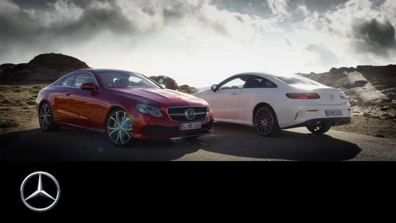 The new E-Class Coupe – Trailer – Mercedes-Benz original  - «видео»