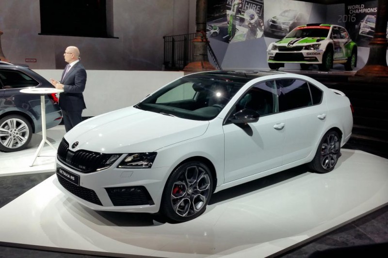 Обновленную 2017 Skoda Octavia показали на специальном мероприятии в Вене - «Автоновости»