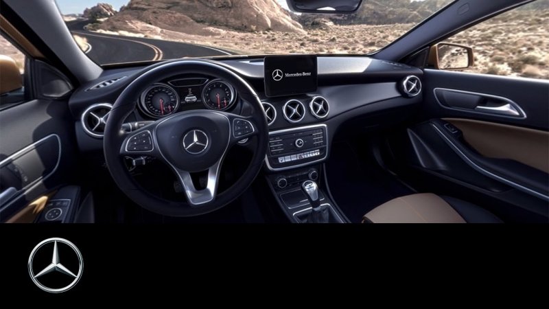 360° video of the new GLA – Mercedes-Benz original  - «видео»