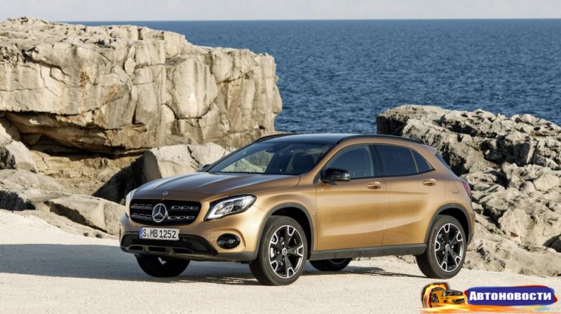 Mercedes-Benz GLA смотрит по-новому - «Автоновости»