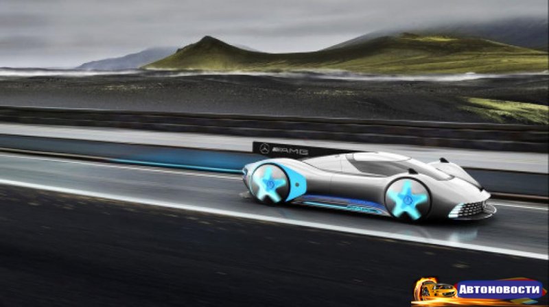 Обычный Mercedes AMG GT Future Concept - «Автоновости»