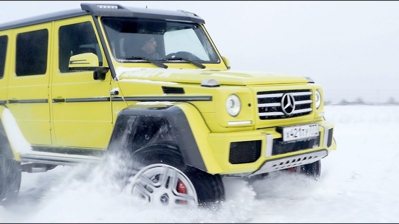 Тест-драйв Mercedes-Benz G500 4X4? // АвтоВести Online  - «видео»