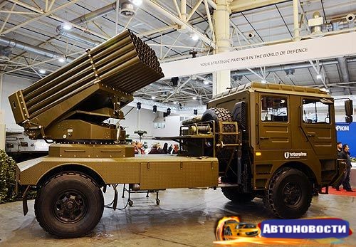 КрАЗ показал перспективные армейские шасси для установки вооружений - «Авто - Новости»