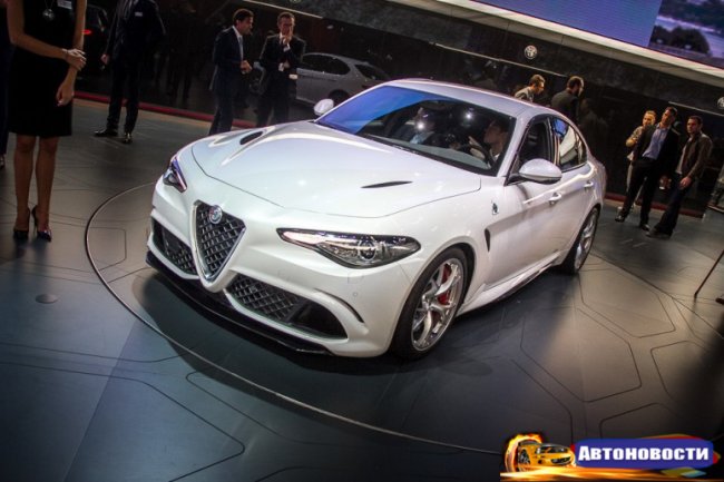 «Горячая» Alfa Romeo Giulia быстрее BMW M5 - «Автомобильные аварии»