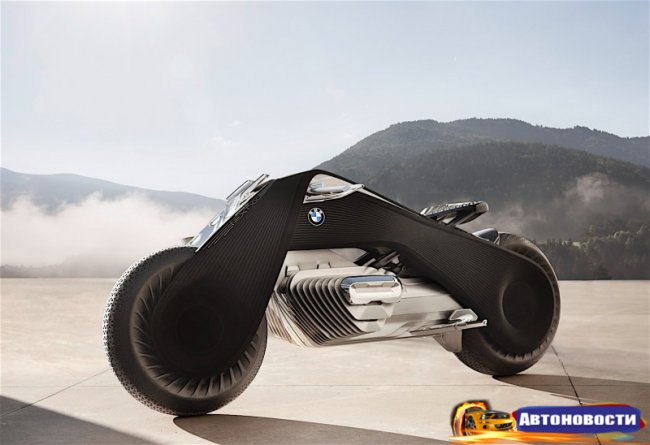 BMW показал футуристический концепт мотоцикла Motorrad Vision Next 100 - «Мотоциклы»
