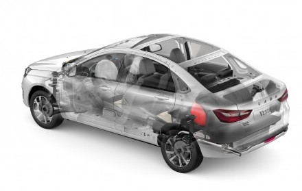 LADA VESTA CNG на «Голубом топливе» вышла на рынок в 4 версиях. Только седан - «LADA»